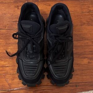 Prada Cloudbust Thunder Sneakers All Black – EU 41 (Men’s 8 / Women’s 10)